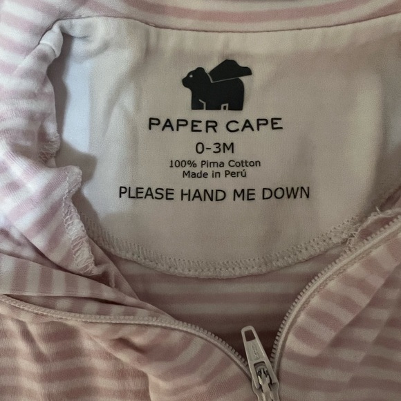 Paper Cape Peter Pan Collard Footie Pajamas - Picture 4 of 4